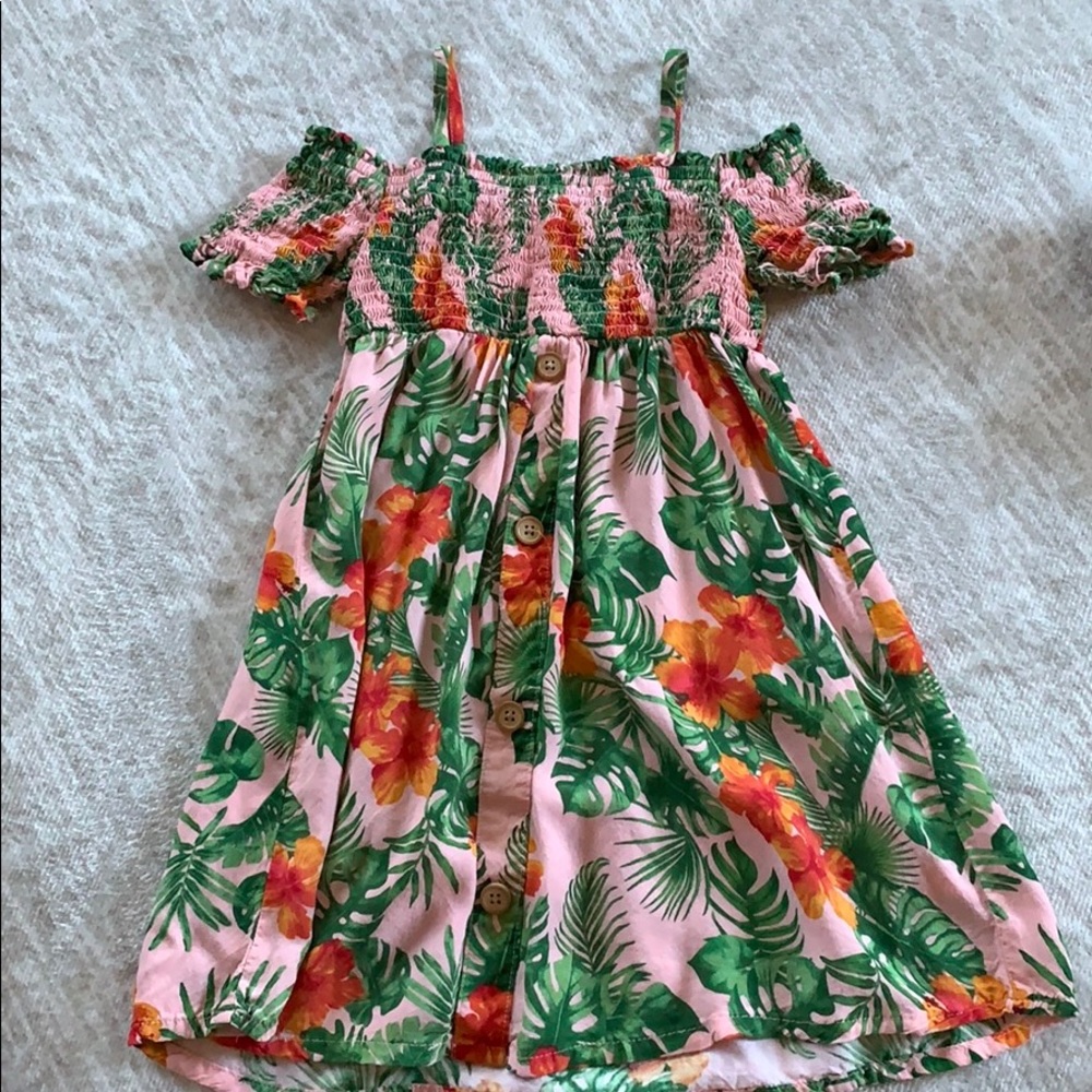 Target Off the Shoulder Floral Dress 3T